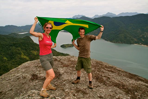 Passeio na baía de Paraty