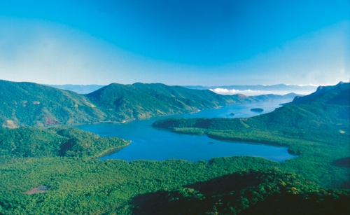 Canoagem no Mamanguá