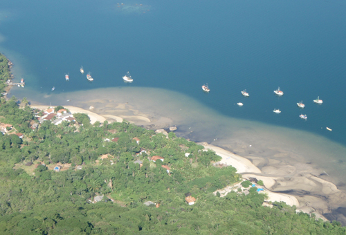 Canoagem no Mamanguá