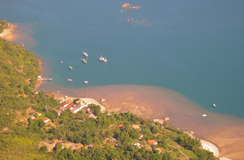 Vista do alto do Pão de Açúcar